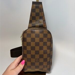 Louis Vuitton Damier Ebene Geronimo Bum Bag/Belt Bag
